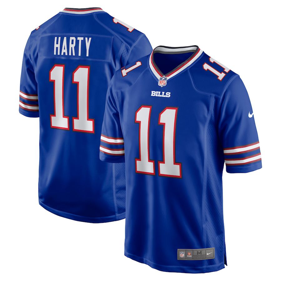 Men Buffalo Bills 11 Deonte Harty Nike Royal Game NFL Jersey